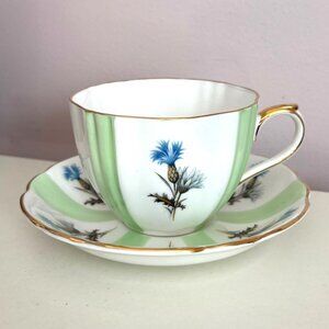 Vintage Bone China Teacup and Saucer by Duchess Made in England